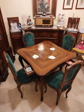 Tavolo Da Gioco In Stile Chippendale