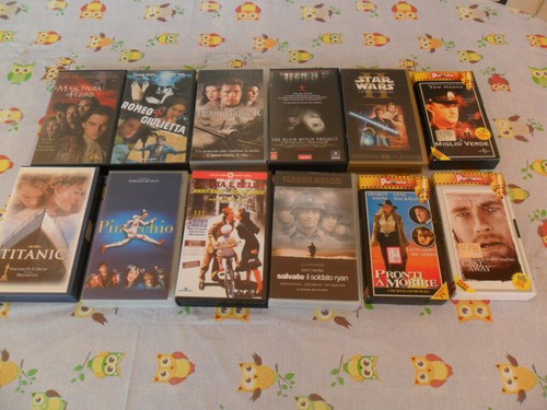 Film videocassetta vhs benigni - film,
