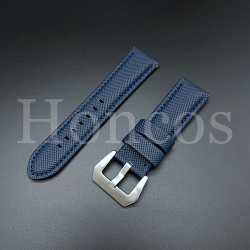 Cinturino orologio pelle tela