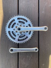 Set pedivelle Tracer vintage TRIPLE Klunker MTB anni 80 ATB 165