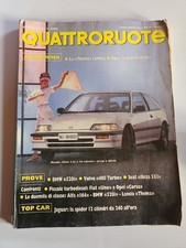 Prova Bmw 520i, Volvo 480 T, Seat Ibiza,  Alfa 164, Lancia Thema QR 06/1988