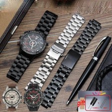 Cinturino orologio acciaio inox 24*16 mm per TIMEX T2N720 T2N721 TW2R55500 T2N739