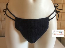 bikini uomo, intimo, sexi , perizoma, all'uncinetto,