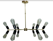 Lampadario Sputnik Nero A 12