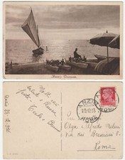ANZIO - ROMA - TRAMONTO - VIAGG. 1936 -20485-