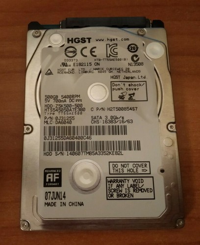 Disco fisso hard disk - disco, hgst