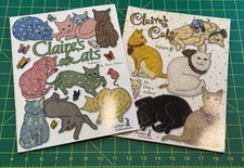 Claire's Cats Volume 1 o 2 Darcy Ashton Kitty Cat Appliqué Trapunta Modelli
