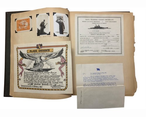 Wwil navy scrapbook uss - navy,
