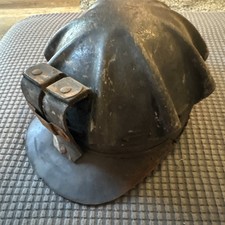 Antico Elmetto da Minatore -