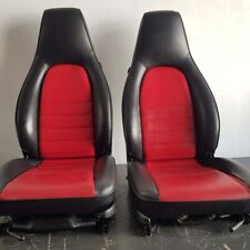Asientos Porsche 911/964/944/968 . Piel Rojo/Negro