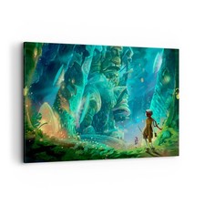 Quadro tela 100x70cm antico - quadro,