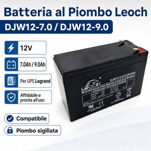 Batteria piombo leoch - piombo,