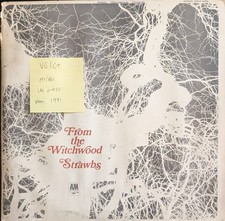 Strawbs From The Witchwood Vinyl Record VG/G+ AMLH64304 1971