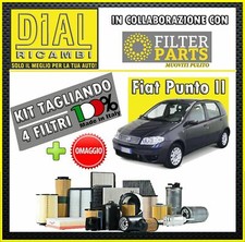 Kit Tagliando-4 filtri FIAT