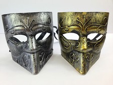 Uomo Bauta Veneziana Maschera