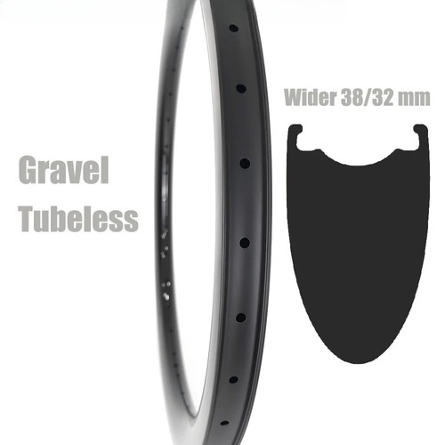 Cerchio carbonio ghiaia bici - ,