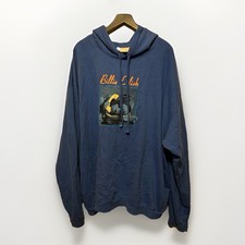 Felpa con cappuccio blu Billie