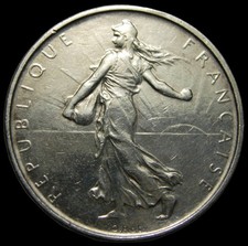 FRANCIA, 5 franchi argento