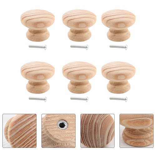 Pezzi manico legno - 6, in