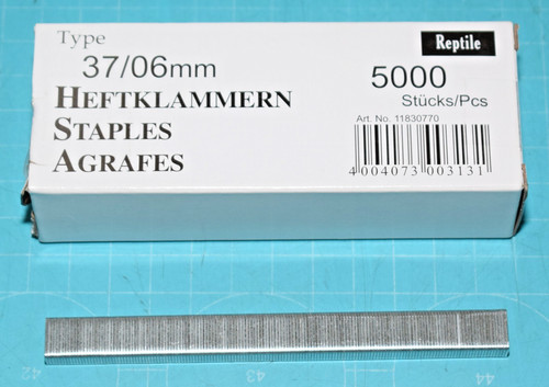 Boite 5000 agrafes reptile - de,