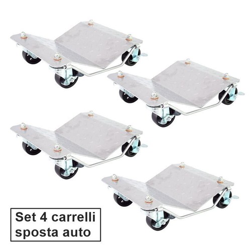Set carrelli sposta auto - 4,