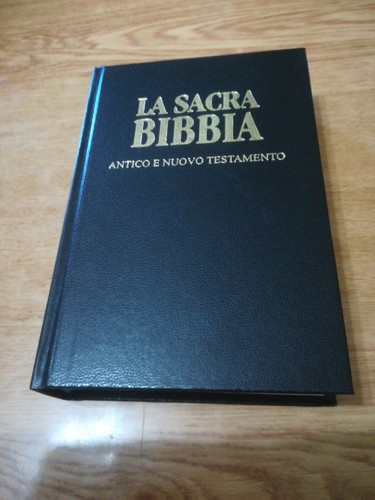 Sacra bibbia edizione - la,