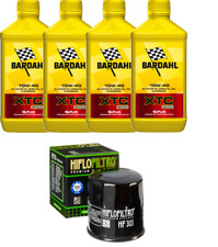Tagliando KAWASAKI Z 750 2008 2009 2010 2011 - Bardahl XTC 10W40 + Filtro olio