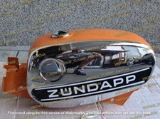 Serbatoio benzina cromato e verniciato Zündapp 517 KS 50 Cross C50 Sport GTS 50