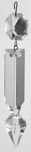 Baccarat medaglione prisma - baccarat, 4"