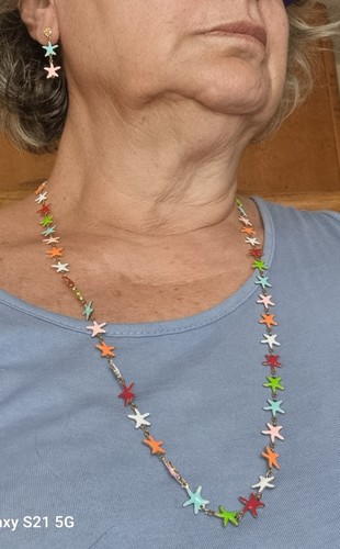 Collana estiva multicolore - estiva, con
