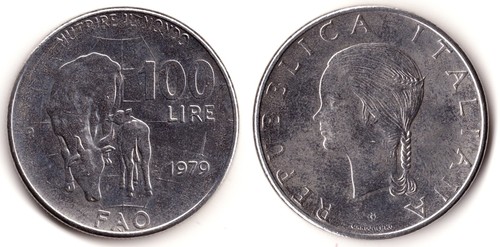 Italia 100 lire 1979 - lire,,