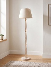 Classic wooden floor lamp