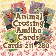 Carte Amiibo serie Animal