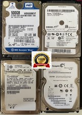 Lotto 10 Hard Disk VARIE MARCHE 500GB SATA 2.5" per Portatile Notebook, Dvr, Nas