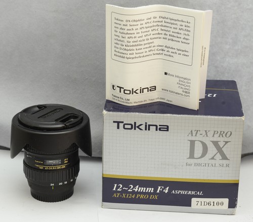 Tokina pro 24mm - at-x, f4