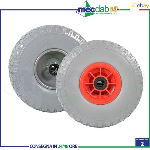 Ruota per carrello grigio - ruota,