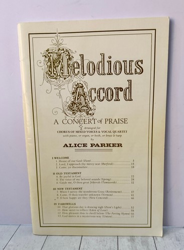Melodious accord concerto - accord,