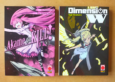 AKAME GA KILL! #10 + DIMENSION W #11 - Planet Manga 2018 - Condizioni edicola