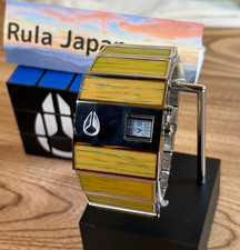 Nixon The Rotolog Legno Marrone Chiaro Verde Chiaro Articolo Funzionante No Accessori