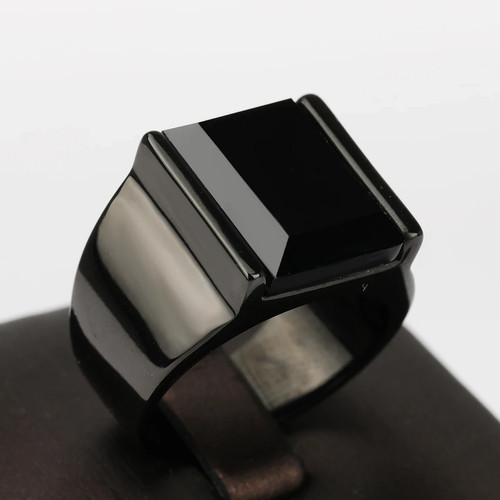 Anello uomo acciaio inox - acciaio,