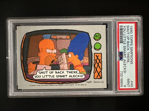 1990 topps simpsons - topps,