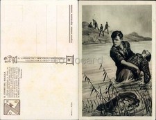 PROPAGANDA WW2-SERIE LIBRO E MOSCHETTO-PISANI-CUORE DEL BALILLA-C60-37