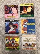 45 giri vinili vintage cartoni