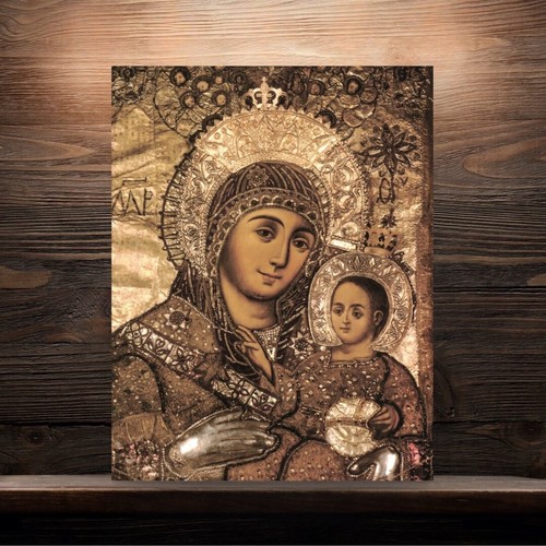 Icona vergine maria - vergine,