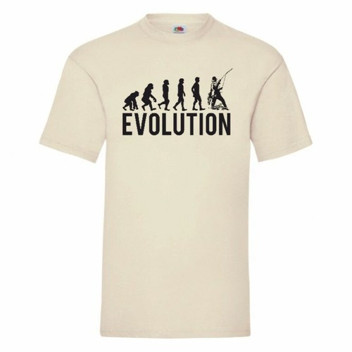 Shirt pesca evoluzione - t-shirt,