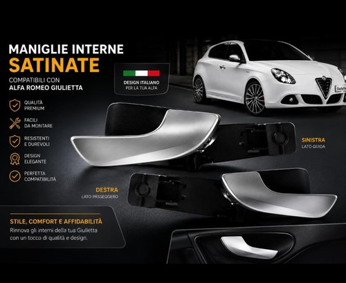 Set maniglie interna - set, anteriore