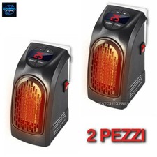 2X Stufa elettrica stufetta