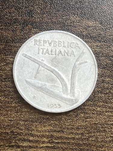 1955 italia dieci lire - 10,