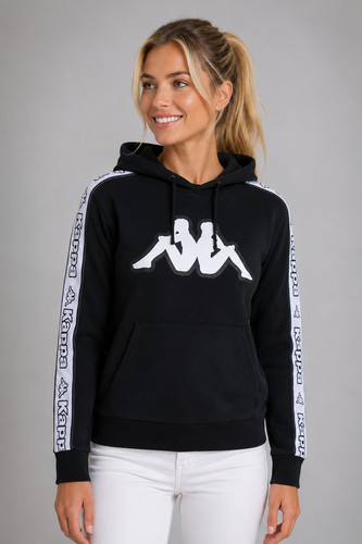 Felpa donna cotone cappuccio - felpa,