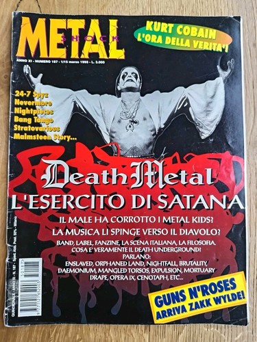 Metal shock rivista musica - metal,